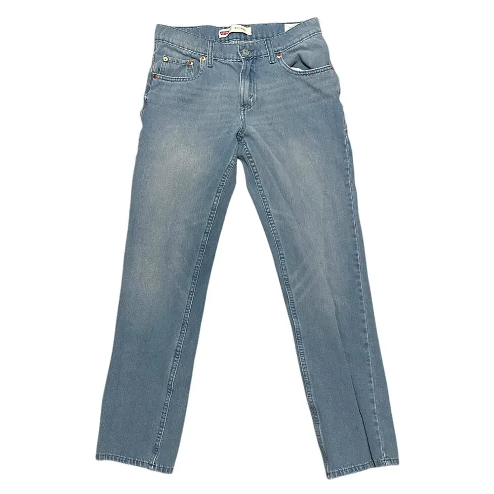Levi's 511 Jeans Girl's Size‎ 16 Slim Fit Girls Stretch Denim Light Wash